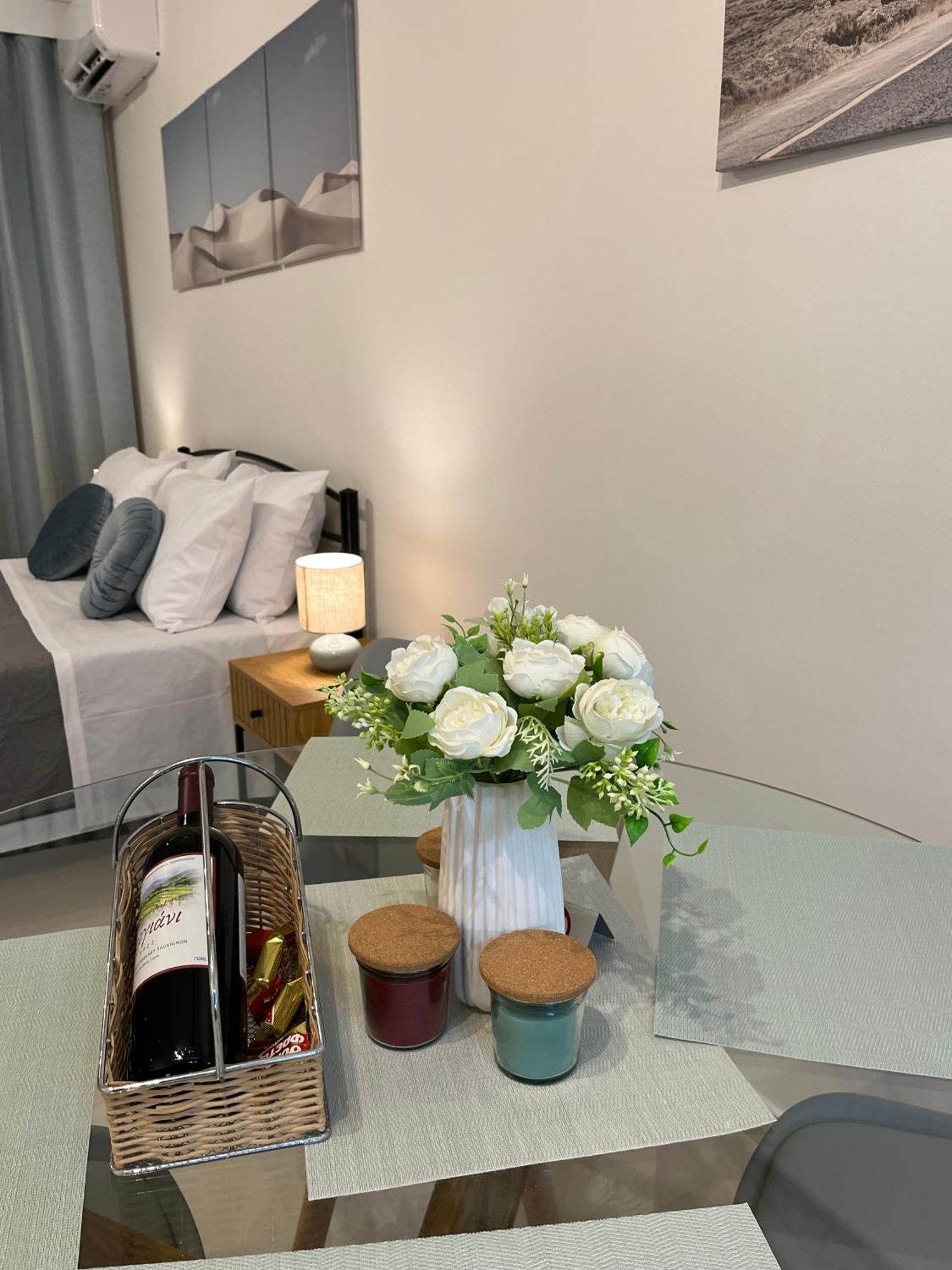 Irene Beach Front Luxury Suite Peraia  Exterior photo